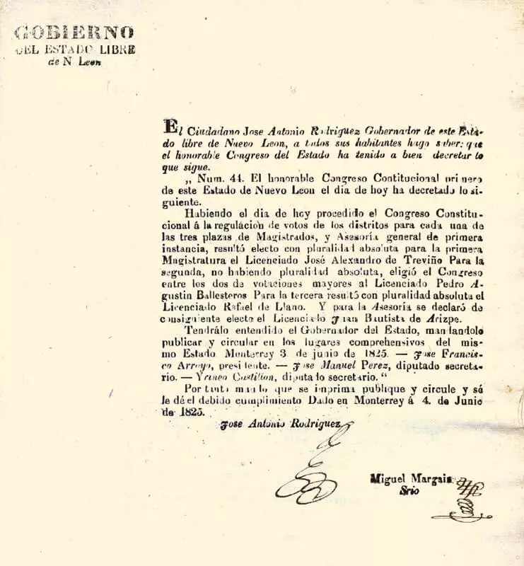 4 de junio de 1825