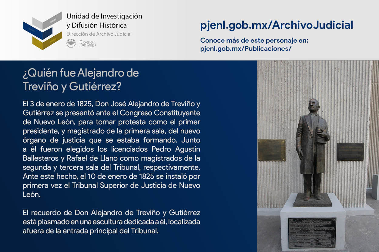 ¿Quién fue Alejandro de Treviño y Gutiérrez?