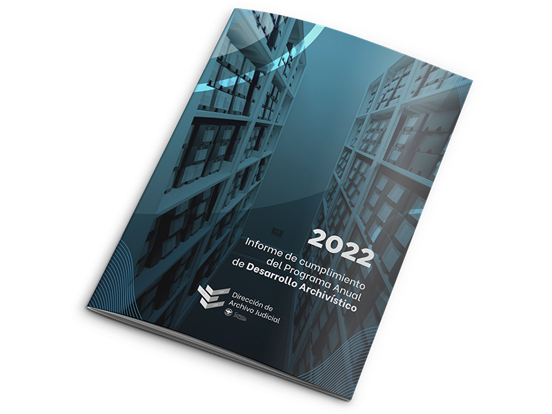 Informe del Plan Anual de Desarrollo Archivístico 2022