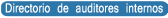 Directorio de auditores internos --