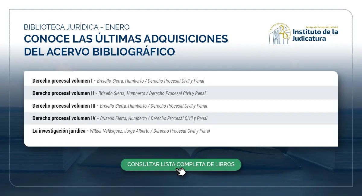 Novedades bibliográficas