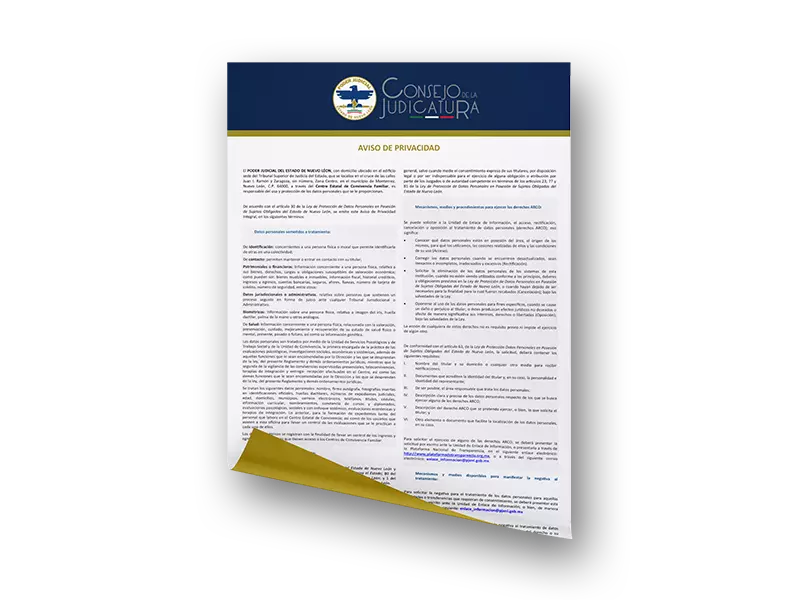 Aviso de Privacidad