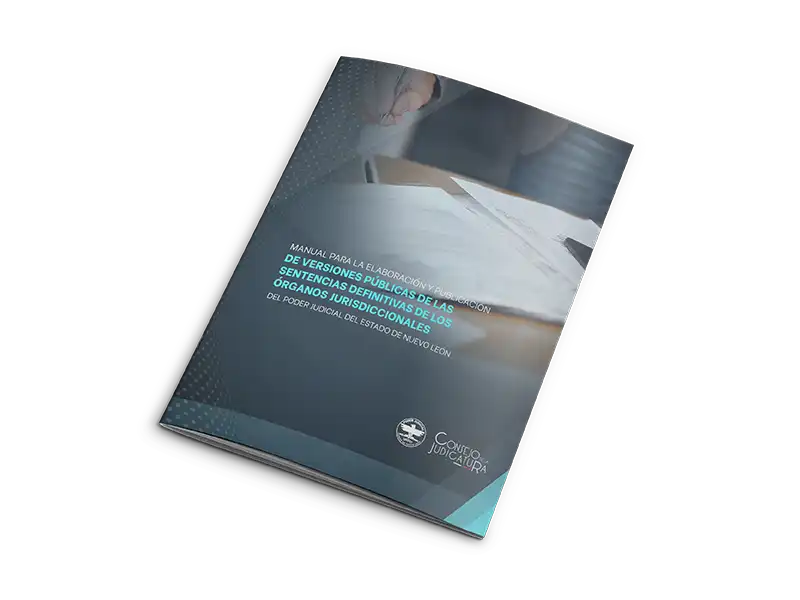 Manual para la elaboración y publicación de Sentencias Públicas